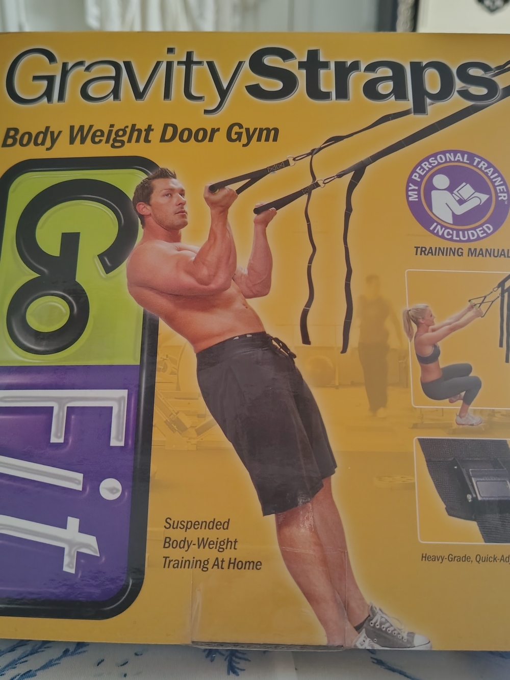 Body Weight Door Gym in Yellow